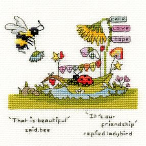 XETE03 Eleanor Teasdale - Beautiful Friendship 12x12 cm
