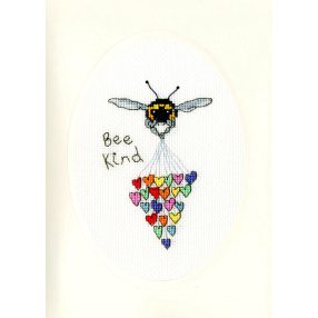 XGC27 Eleanor Teasdale - Bee Kind 9x13 cm