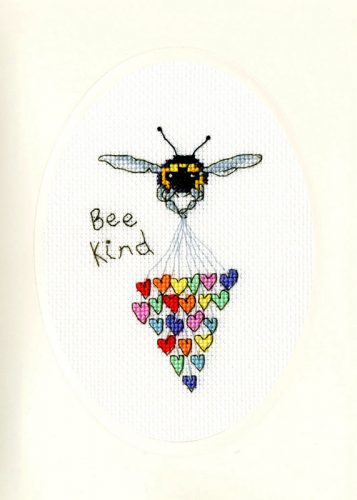 XGC27 Eleanor Teasdale - Bee Kind 9x13 cm