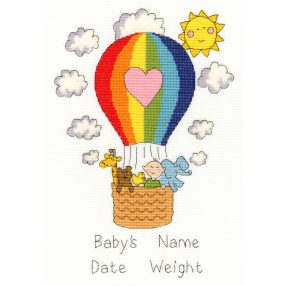 XNB08 June Armstrong - Balloon Baby 23x33 cm