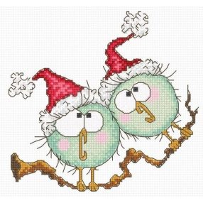 S822 New year's duet 15x15 cm (Kifutó)