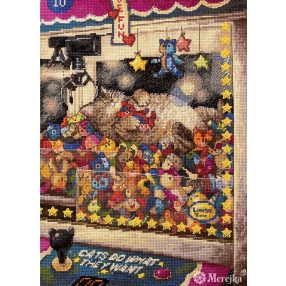 SK196 A macskák azt teszik amit akarnak 22x30 cm