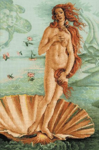 100-062 Bottichelli - Vénusz születése 40x60