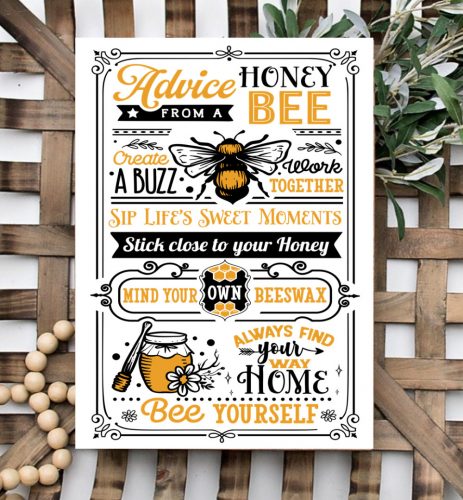 1973 Advice from a honey bee 