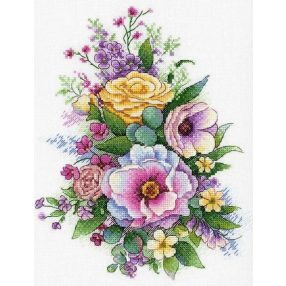 SA040 Purple spring 25x20 cm