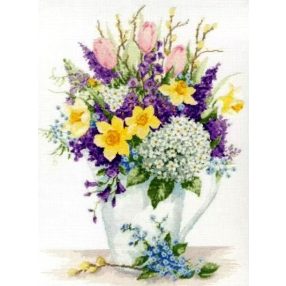 ak009 Primroses 41,7x30,7 cm