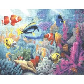 pm007 Caribs 34x43 cm