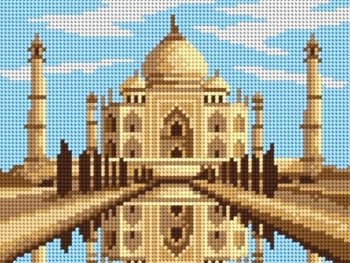 3197 Taj Mahal - India 18x24 cm