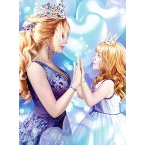 AZ1866 Mommy's princess 40x30 cm
