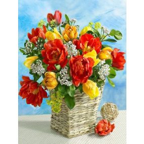 Az1877 Dutch bouquet 40x30 cm