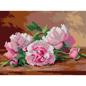 3297F Gamba de Preydour-Bazsarózsák 18x24 cm