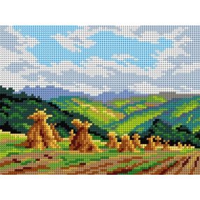 3268F H.Darnant - Szalmabálák 18x24 cm