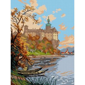 3262J G. Janny-Persenbeurg kastély 30x40 cm