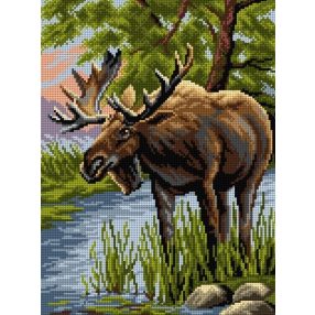 3225J Jávorszarvas 30x40 cm