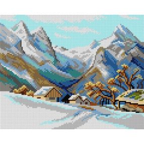 3241H E.T.Compton-Téli táj 24x30 cm