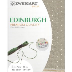 Zweigart Edinburgh Mini Dots 3217-1399 36ct 48x68 cm