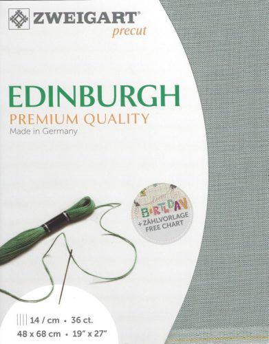 Zweigart Edinburgh 3217-7094 36ct 48x68 cm