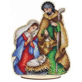 SO026 Szent család 19x15 cm