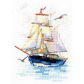 0-222 Sailboat 6x9 cm