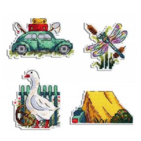 SR579 Seasons Summer Magnets 7x8 cm