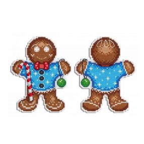 SR582 Mézeskalács ember 9x12 cm