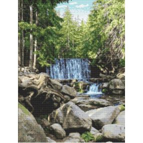 Z10683 Wild waterfall 30x40 cm