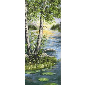 Z10468 Summer birches 25x58 cm
