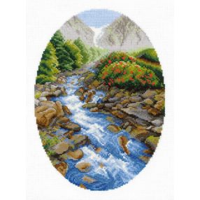 1960 Upstream 30x40 cm