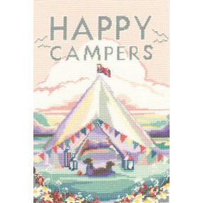 XBET01 Becky Bettesworth - Vintage Camping 23x33 cm