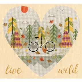 XHY03 Hilary Yafai - Live Wild 32x30 cm
