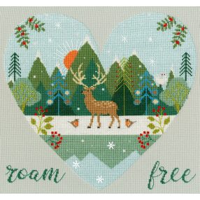 XHY04 Hilary Yafai - Roam Free 32x30 cm