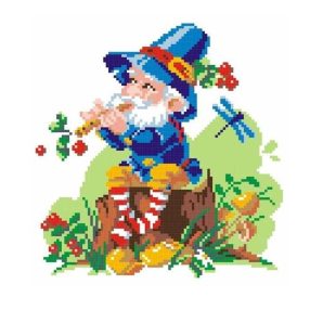 SKN397 Gnome 19x20 cm