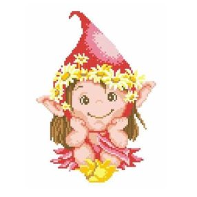 SKN384 Elf girl 22x17 cm