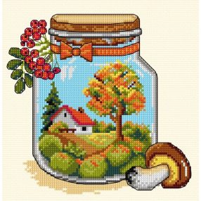 SA7773 Autumn Jar 19x21 cm