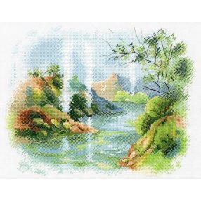 SA041 Valley of Geysers 20x25 cm