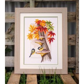 PN-0157566 Cinkék a levelek között 26x37 cm