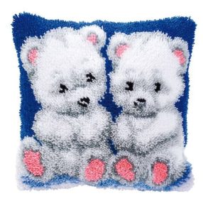 PN-0014150 Polar bear cubs 40x40 cm