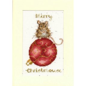 XMAS50 Hannah Dale - Merry Christmouse 10x16 cm
