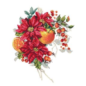 Z10345 Christmas composition 30x40 cm