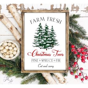 2105 Farm fresh - zöld fa 