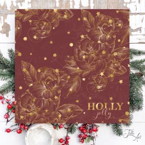 2109 Holly jolly 30x30 cm