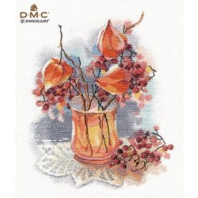 S1423 Still life with physalis 21x25 cm