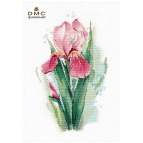 S1424 Pink iris 16x27 cm