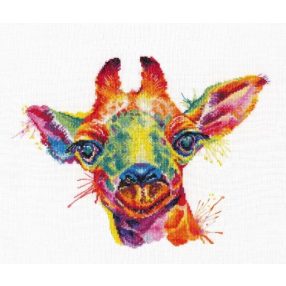 S1434 Giraffe 27x22 cm