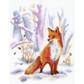 SNV754 Mistress of the winter forest 24x20 cm