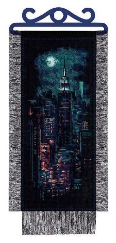 1992 New York éjszaka 15x31 cm