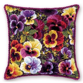 1999 Royal Pansies 40x40 cm