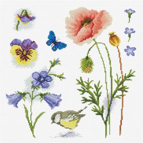 nc540-046 Garden Sampler 2.  29,7x30 cm