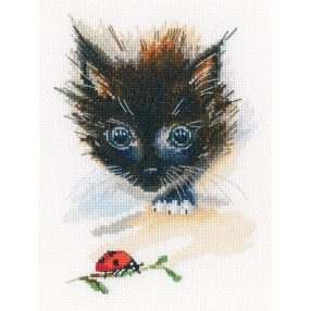 m826 Ladybug and Super-cat  11,5x15,5 cm