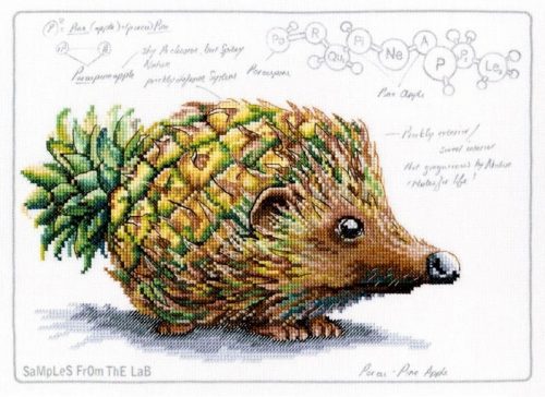 m70042 Porque-Pineapple - süni 30x21,5 cm